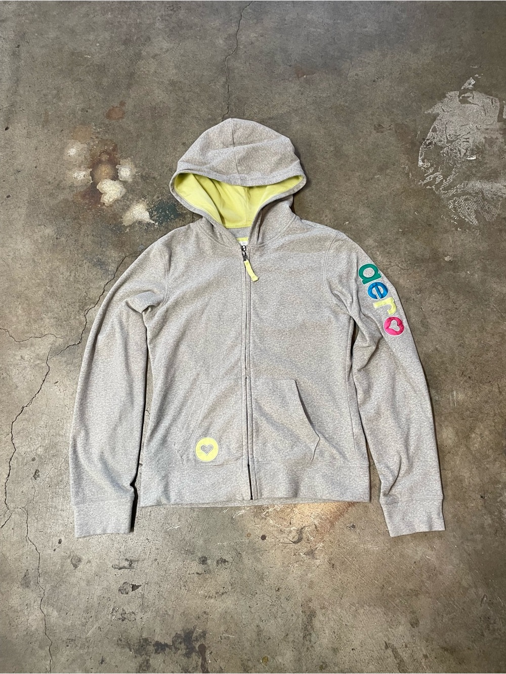 Y2K Aeropostale Zip Up Hoodie